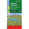 FREYTAG-BERNDT UND ARTARIA Lago di Costanza 1:75.000. Bodensee panorama: Mit Panoramakarte und Freizeitkarte: AK 0227
