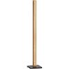 EDISHINE Lampada da Terra Legno, LED Lampada Piantana da Terra Dimmerabile, 800 LM 3000K Bianco Caldo, 18W per Ambienti, con Interruttore a Pedale e Funzione di Memoria per Soggiorno, Ufficio