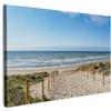 MuchoWow© Quadri Grandi Dimensioni 120x80 cm Quadretti Da Parete Quadro Moderno Camera Da Letto Stampa Foto Su Tela Soggiorno Cornice DecorazioniSpiaggia - Mare - Estate - Sabbia - Natura