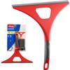 Vileda Tergicristallo per doccia con manico ergonomico, senza striature, per vetro, piastrelle e specchi, lavavetri da bagno con sospensione, 25,5 cm