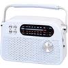 Trevi RDA 70 BR Radio Portatile Wireless Multibanda FM AM SW con USB, Micro SD, MP3 e Batteria Ricaricabile al Litio, Compatta, Versatile e Ideale per Viaggi, Blu