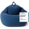 DS Produkte LUMALAND Comfort Line Pouf XL, 250 L - comoda poltrona divano - ideale come pouf