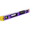 Ermenrich Verk LY60 Livella Digitale Inclinometro 0-360° 2 Bolle 600 mm Precisione ±0.1° Display LCD Spegnimento Automatico Allarme Sonoro IP54 per Edilizia e Fai da Te