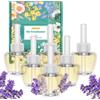 SCENTORINI Ricarica per Diffusore Elettrico 6X19ML Ricariche di Diffusore di Oli Essenziali Fragranza di Lavanda, Adatte per Deodorante Casa per Air Wick e per Glade