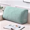 Generic Cuscino a Cuneo Cuscino da Lettura per Letto e Divano Cuscini per Testata Letto Sfoderabile Schienale Divano Cuscini da Letto per Appoggio Schiena(#6,80x20x35cm)