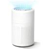 HOUSN Purificatore d'Aria USB Portatile con Filtro H13 HEPA,Air Cleaner con Doppia Filtrazione Ionica, Silenzioso a Basso Consumo, Design Compatto per Ufficio, Auto,Rimuove Polline Fumo Peli di Animali