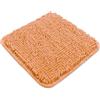Yeaban Mini tappeto da bagno 30,5 x 30,5 cm, tappetino da bagno in ciniglia, assorbente e lavabile, antiscivolo, in peluche e morbido, per bagno, doccia, lavandino (pesca)