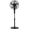 Beko - EFS5100B - Ventilatore a Piantana, 45 W, 3 Velocità, Altezza e Inclinazione Regolabile - Nero, 45,2 x 40 x 135 cm