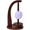 SZMK Porta Gomitolo Legno,Avvolgitore di Gomitoli Magnetico,SZMK Supporto per Gomitolo di Lana,Dispenser per Filati Girevole,Yarn Holder Spinner per Appassionati di Cucito, DIY - Colori retrò