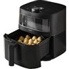 Haier Friggitrice ad aria Haier Serie 5, 9 in 1, Display, Cuocere, Arrostire, Grigliare, Cottura Lenta, Scongelare, Yogurt, 7L, [Nero]