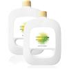 WGDBCN Liquido detergente for pavimenti da 62,9 fl.oz, compatibile con Narwal Freo X Ultra/Freo J1/J2/J3/J4/HA7, soluzione detergente for la decontaminazione dei pavimenti for robot aspirapolvere.(2pcs)