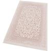 emmevi Tappeto Bagno Vintage Camera Scendiletto Morbido Cotone Assorbente Antiscivolo 80x120 Cm Rosa
