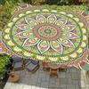 Treer Tenda Vela Ombreggiante Rettangolare Impermeabile con Motivo Mandala Indiano 3D, Tenda da Sole per Esterno con Protezione UV 95% per Giardino Pergolato Balcone e Terrazza (Stile 1,2x2m)