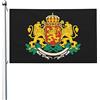 DJNGN Stemma della Bulgaria Bandiera 3x5ft Poliestere - Bandiere decorative per esterni durevoli