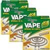 Vape Spirali Antizanzare in Carta alla Citronella Per Esterni, Resistenti E Facili Da Usare, Non Si Rompono, Lunga Durata 10 Pz (Unità)