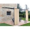Megashopitalia Tenda per Gazebo Pergola Veranda Confezionata con Asole in Cotone