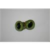 Crs Fur Fabrics Cristallo Plastica Sicurezza Teddy Orso Occhi Rondelle Peluche Fare Verde Gatti
