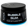 Totex Cera per capelli Bubblegum, 150 ml, cera professionale per capelli da uomo, tenuta regolare, finitura opaca, profumo di gomma da masticare, pasta per acconciature di qualità da barbiere, per