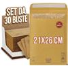 Generico Buste Imbottite per Spedizioni 21x26 cm 30 Buste Gialle con Pluriball Resistenti - Sacchetti Protettivi per Spedizione con Adesivo Extra Forte e Carta Idrorepellente Rinforzata