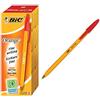 BIC Arancione Sottile penna a sfera fine rosso 20pezzo (i) - Penne a sfera (penna a sfera, rosso, arancione, fine, plastica, carbonio tungsteno)
