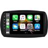 Generico Android 15 Autoradio 2 Din per Mercedes Smart Fortwo 453 2014-2020 Carplay 9 IPS Touchscreen Stereo Auto con GPS Bluetooth DSP FM USB SWC Telecamera posteriore(2G+64G)