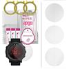 apgo 3x Hydrogel Ultra-Clear Screen Protector per Suunto Core Alpha, pellicola idrogel, flessibile, morbida TPU con strato di posizionamento di facile installazione