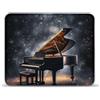 LLONGKT Tappetino per mouse Art Star Piano(25 x 30 cm), tappetino per mouse da gioco, lavabile, bordi cuciti anti-sfilacciamento, base in gomma antiscivolo, migliore precisione e velocità