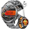 SUNKTA Smartwatch Uomo 1400 mAh grande batteria 1,7 HD Bluetooth chiamate Orologio intelligente per iOS Android 100+ modalità Sportive fitness,Monitoraggio della salute,sonno,contapassi,grigio