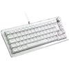 Cooler Master CK720 65% Hot Swappable USB Tastiera da gioco meccanica - Bianco Argento