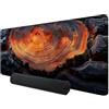 Feionnug Tappetino per Mouse, Grande Tappetino Mouse XXL 1200 x 600 mm, Mouse e Tastiera Legna Mouse Pad, Impermeabile, Testurizzato Premium, Tappetino Scrivania Antiscivolo per Computer Gamer -(Modello) W-2