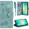 ivencase Custodia in pelle per Samsung Galaxy A26 5G e pellicola protettiva pieghevole di alta qualità, scomparto per carte di credito, in pelle PU, supporto per Samsung A26 5G, colore: verde