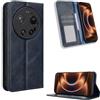 BellaCase Custodia Xiaomi 17 Ultra [Custodia portafoglio] [Staffa] [Slot per schede] [Flip Cover magnetica] Compatibile con lo smartphone Xiaomi 17 Ultra(Blu)