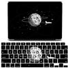 JZ Astronaut Caso per MacBook Air M1 / Air 13 Retina Newest Release (2018-2022, Models: A2337 / A2179 / A1932) Hard Shell Caso con Cover Tastiera Gratuita Set - C