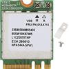 Cryfokt BROLEO Scheda WiFi M.2, Scheda di Rete NFA344A Trasmissione Veloce per V310 per E570 per E475 per E470 per 710S