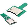 NFHK 2 adattatori da micro SD maschio a scheda SD femmina PCBA SD/SDHC/SDXC UHS-III UHS-3 UHS-2