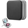 Svupue Cd Case, Cd Dvd Discs Custodia per 40 Dischi, Cd Custodia per Auto E Casa, Nero