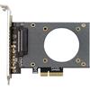 WANGCL PCIE 3.0 to U.2 Adapter Card High Speed PCIE X4 to U.2 Converter SFF8639 PCIE Split Expansion Card