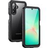 Lanhiem Cover per Samsung Galaxy A26 5G IP68 Impermeabile Antiurto Nero | Protezione schermo integrata, impermeabile, antipolvere e antischiizzi, ideale per uso quotidiano e cantieri