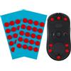 Alfven Set di pattini per mouse, 40 pezzi Adesivi universali antiscivolo per mouse Pattini ultra lisci per PTFE al 100% per Logitech G PRO Wireless, ufficio, giochi FPS
