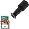 Tosuny Telecamera Spioncino, Telecamera Foro per Porta HD 1080P, Conversazione Bidirezionale Remota WiFi Spioncini Grandangolari da 150 Gradi per Porta, Telecamera Spioncino,