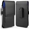 Gcepls - Custodia verticale per cellulare da cintura per iPhone 14, 14 Pro, 13 Pro, 13, 12 Pro, 12, iPhone 11, XR, Custodia per cellulare con clip da cintura girevole e porta carte ID, Custodia da
