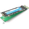 BRAINZAP M.2 M2 NVMe SSD a PCI-E PCI-Express PCIe x1 adattatore convertitore scheda M, M+B Key
