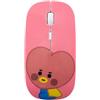 CHNNO1 Cute BTS stesso mouse serie Baby Mouse wireless Home Office Silent Mouse 1200DPI per PC portatile (AX)