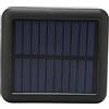 MechKit Solar Power Bank 20000mAh Solare con cavo Telefono solare portatile 4 porte USB per campeggio esterno Escursionismo Viaggi Materiale ABS PC (Nera)
