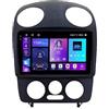 Generico Autoradio per Volkswagen Beetle 2000-2012 9 Pollice Android 15 Car Radio Usb Fm Bt Wifi Per, 4 Core 2G+64G