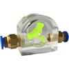 ZGUZMCMK Indicatore di Flusso d'Acqua da 8 Mm Kit per di Raffreddamento a Liquido Installazione Semplice Misuratore di Flusso d'Acqua per Compu, Type a