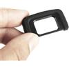 Generico DK-25 oculare eyecup eye cup piece copri mirino compatibile con NIKON D3500 D40 D40X D50 D60 D70 D70S D3000 D3100 D3200 D3300 D3400 D5000 D5100 D5200 D5300 D5500 D5600 coprimirino viewfinder DK25