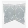 Amaray 1 x Amaray sottile doppia custodia per DVD (faccia sul viso) 7 mm dorso
