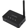 Annadue Trasmettitore Ricevitore Bluetooth 5.1 2 in 1, Adattatore Hi-Fi con AUX NFC per Stereo Casa e Auto, Telecomando Incluso