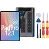 SiuVorZhi Display LCD compatibile con Redmi Pad Pro 12.1 '' Display LCD Touch Screen Assembly Riparazione Parti di ricambio con strumenti.